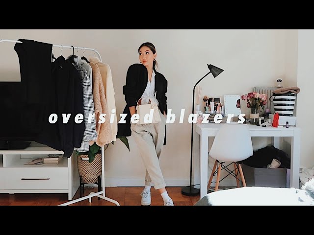 STYLING: OVERSIZED BLAZERS | 6 outfit ideas