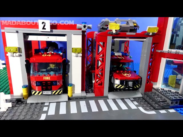 Building LEGO City Fire Sets 2023.