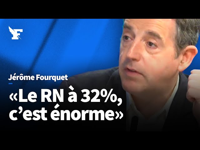 Européennes: «Jamais une liste RN n'a été aussi haute», analyse Jérôme Fourquet