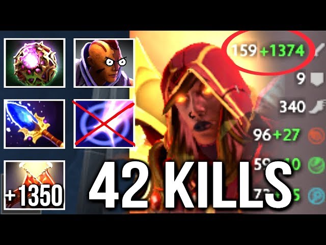 Non-Stop Duel Imba LC Octarine Core Counter Anti-Mage by Waga Crazy Gameplay 7k Dota 2