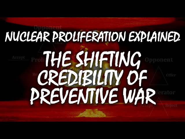 The Shifting Credibility of Preventive War | Nuclear Proliferation Explained