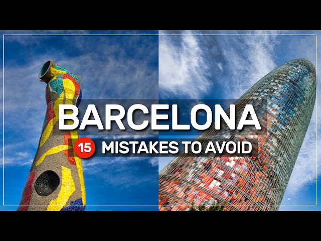 🙋🏻‍♂️ avoid 15 MISTAKES 🚫 when you visit BARCELONA 🇪🇸 #101