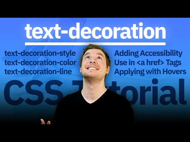 CSS Text Decoration | Text-decoration CSS Tutorial
