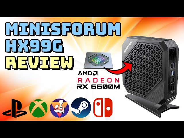 A Mini Desktop Replacement! (Ryzen 9 6900HX + RX 6600M) MinisForum HX99G Review