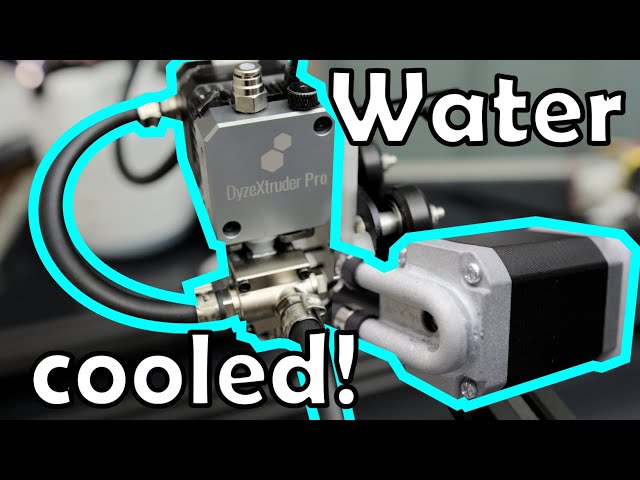How I made my own water cooling blocks and a added water cooled DyzeDesign pro hotend.