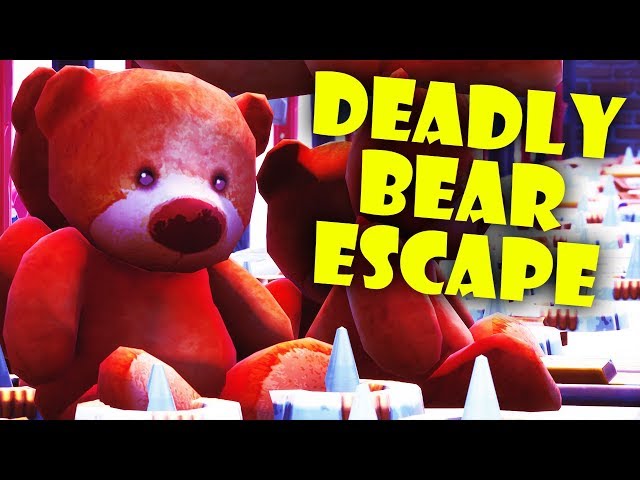 Impossible Escape the Bear Facility Parkour Puzzel Fortnite Creative Map!