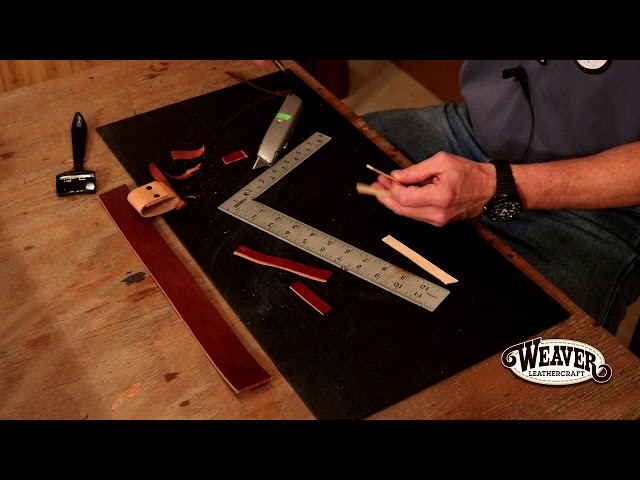 The Leather Element: How to Make Leather Belt Keepers
