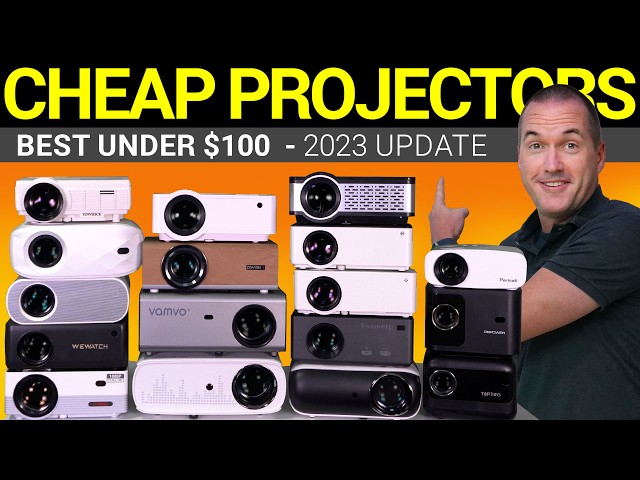 Should you buy a cheap projector in 2023? I tested every 1080p projector on Amazon under $100.
