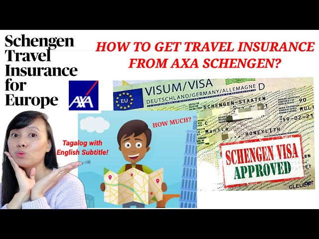 RECOMMENDED TRAVEL INSURANCE FOR SCHENGEN VISA + HOW TO BUY ONLINE  (English Subtitle)