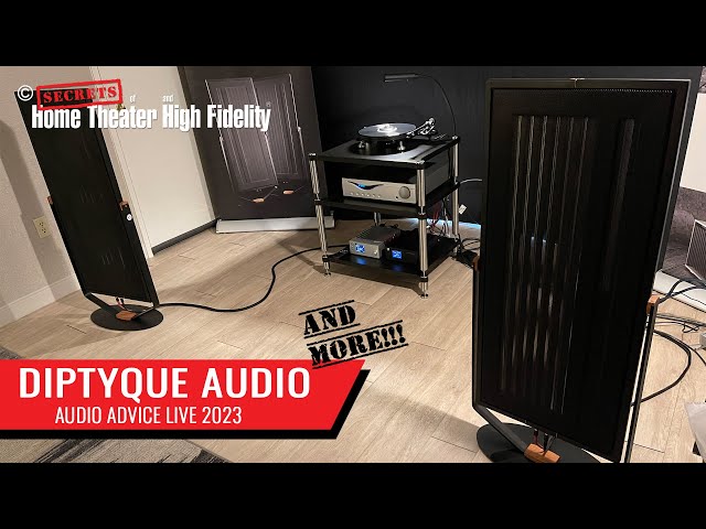 Diptyque Audio and more with Fidelity Imports at Audio Advice Live 2023.