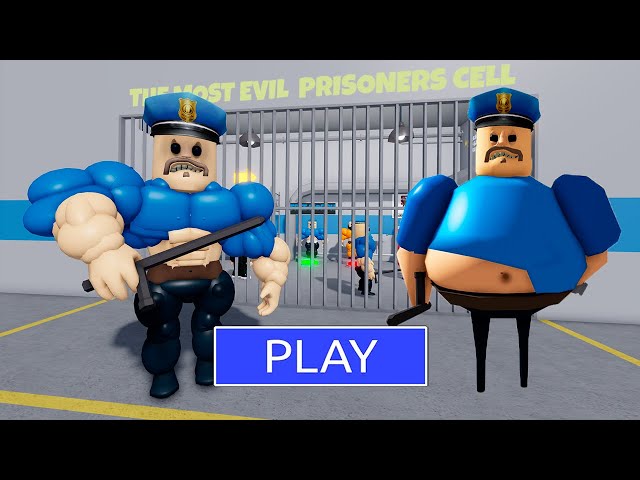 SCARY STRONG BARRY'S PRISON RUN Obby New Update Roblox All Bosses Battle FULL GAME #roblox