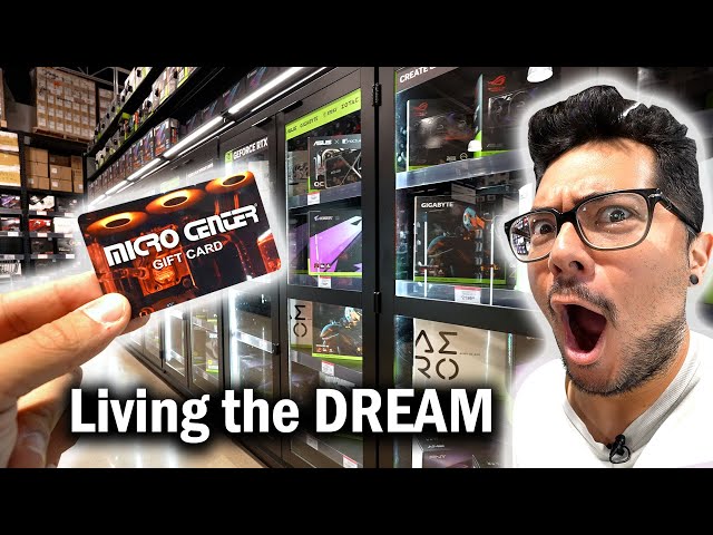 *$3,000 GIFT CARD* Shopping Spree At Micro Center!! (Surprise Ending)