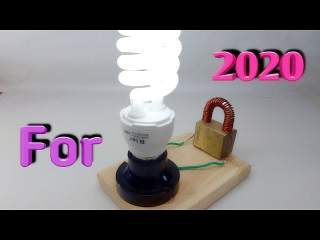 Science Electric Free Energy Using Lock with Magnet Technology For 2020