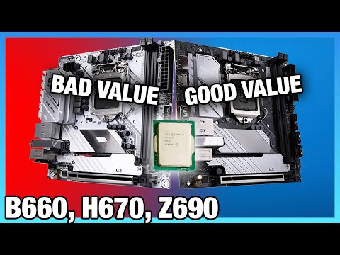 Intel Motherboard Differences: H670 Specs Explained vs. Z690, B660, & H610 (2022)