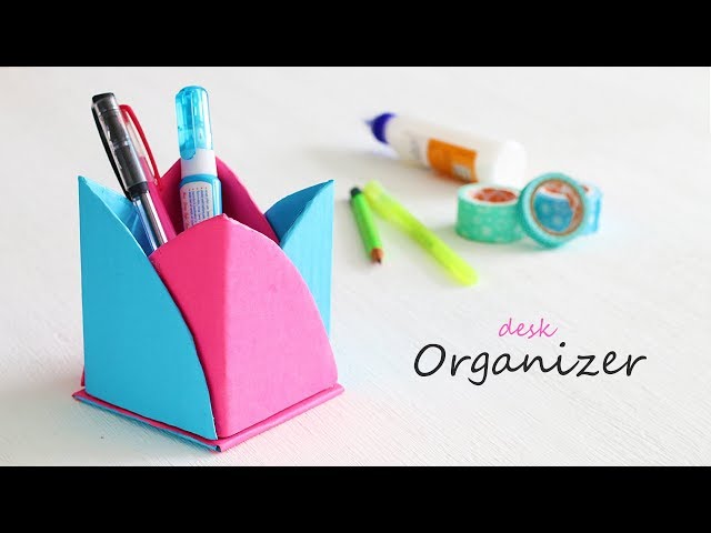 DIY Desk Organizer | Back to school | Ventunoart