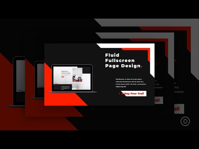 How to Design a Fluid Hero Section in Divi