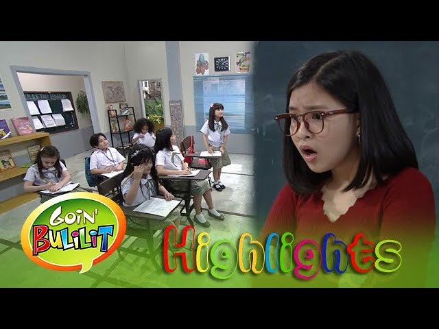 Funny scenes in the class while taking an exam | Goin’ Bulilit