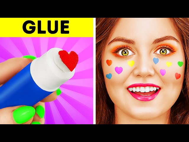 TRENDY BEAUTY HACKS || Girly Problems and Super Gadgets to Resolve Them Easily by 123 GO! SCHOOL
