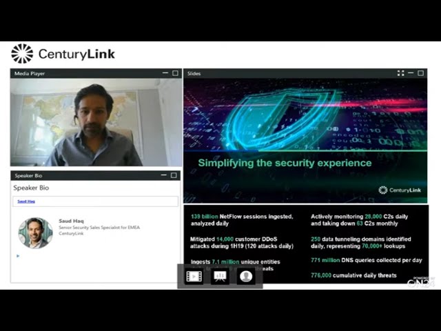 On-Demand Webinar Simplifying the security experience | CenturyLink