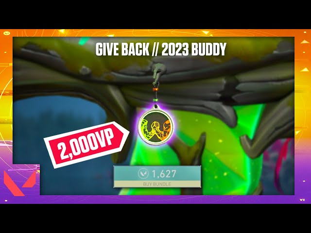 $20 BUDDY 🤨 GIVE BACK BUNDLE 2023 VALORANT