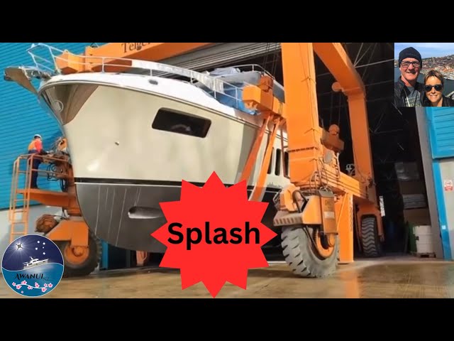 Awanui NZ Ep.35 Splashdown! After three years of building she hits the water.