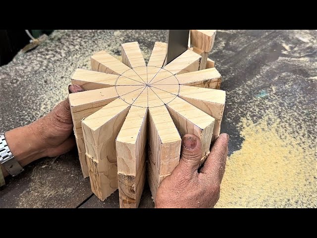 Incredible Woodworking Master  - Extremely Unique And Impressive Combination Of Wood Pieces