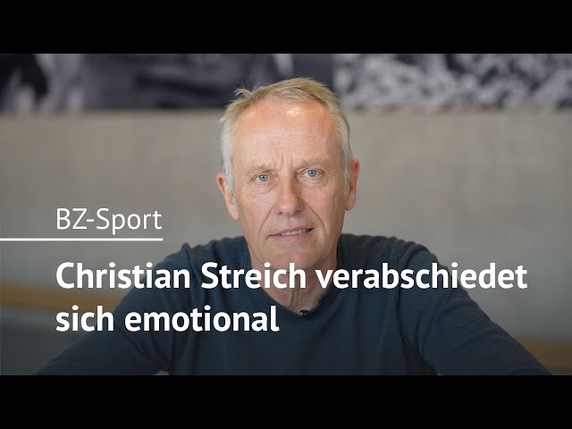 Christian Streich kündigt seinen Abschied an