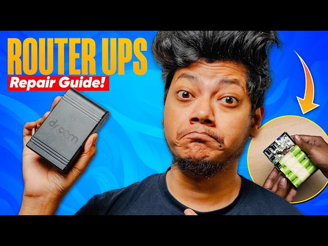 Don't Throw Away Your Router UPS - Disassambly & Repair Guide
