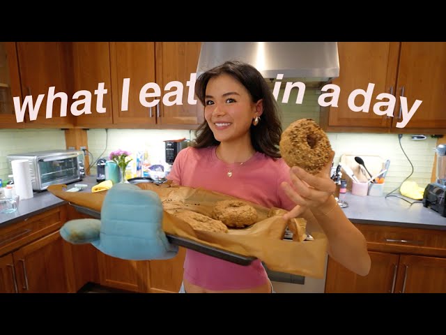 WHAT I EAT IN A DAY cooking at home! 🍰 (simple & easy recipes)
