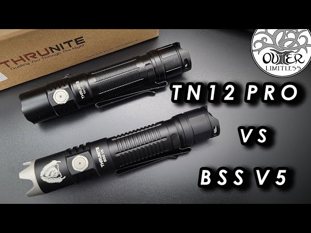 Thrunite BSS V5 vs TN12 Pro - A Side-By-Side Comparison!!