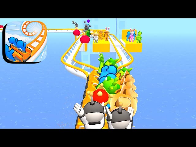 Runner Coaster ​- All Levels Gameplay Android,ios (Levels 139-140)