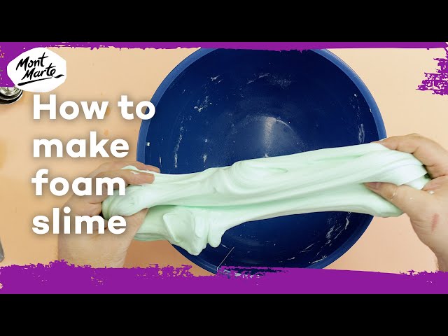How to make foam slime