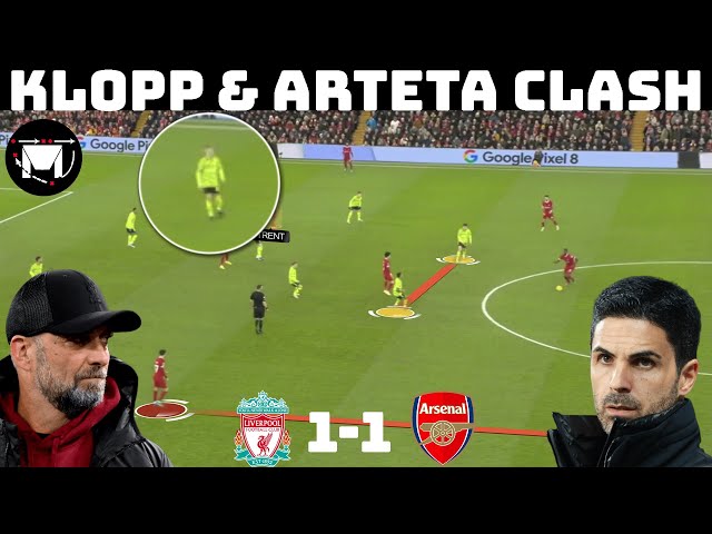 Tactical Analysis : Liverpool 1-1 Arsenal | Top Of The Table Clash |