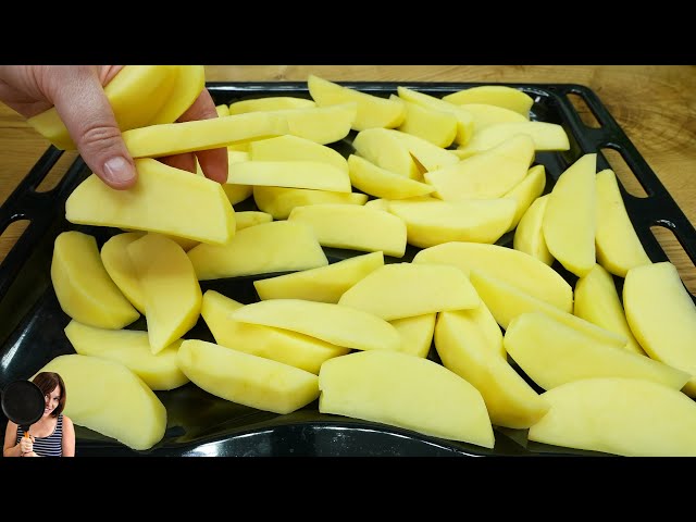 Only potatoes and all the neighbors will ask for the recipe! Super easy dinner. ASMR