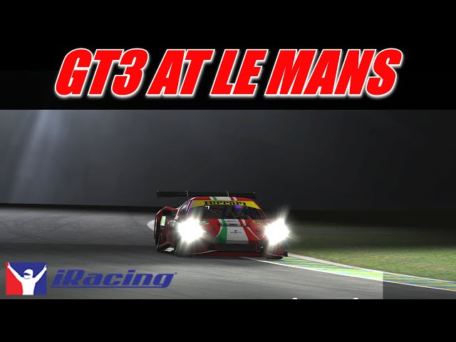 IRacing - Time To Learn Le Mans In GT3