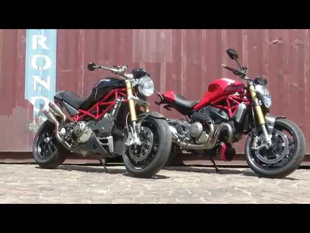 Ducati Monsters Old and New