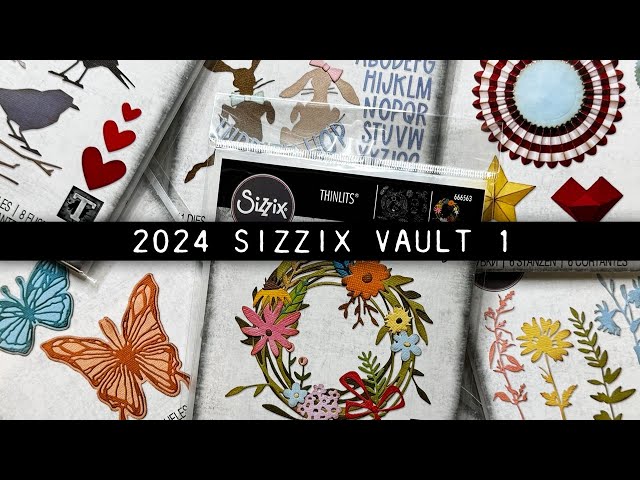 Tim Holtz Sizzix Vault 1 Collection (2024)