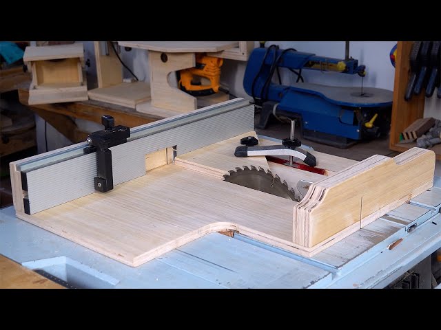 Woodworking Tools Tips and Tricks   DIY Crosscut Sled For Table Saw