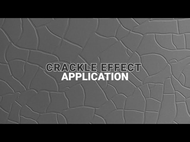 New WATER-BASED CRACKLE EFFECT | ICA Group