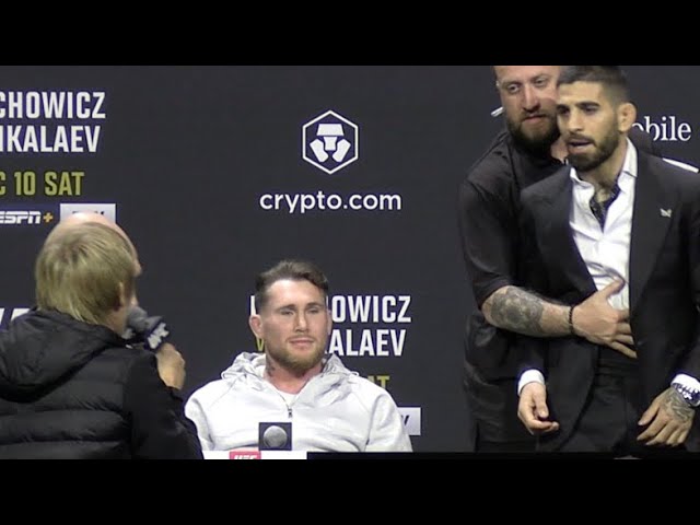 Paddy Pimblett EXPLODES on Ilia Topuria Feud at UFC 282 Press Conference
