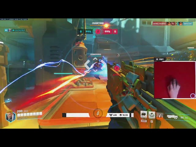 GALE SHOWS HIS INSANE TRACKING SOLDIER 76 - OVERWATCH 2 SEASON 6 TOP 500