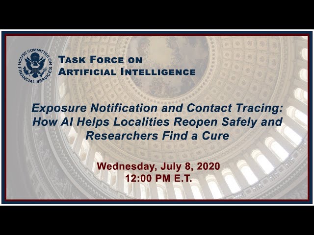 Virtual Hearing - Exposure Notification and Contact Tracing: How AI Helps... (EventID=110860)