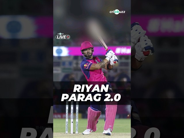 Riyan Parag - The SHOWMAN🔥 #Shorts #CBShort #IPL2024 #RiyanParag