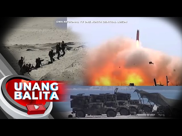 Makabagong missile systems ng Amerika, sinubukan sa balikatan exercises | UB