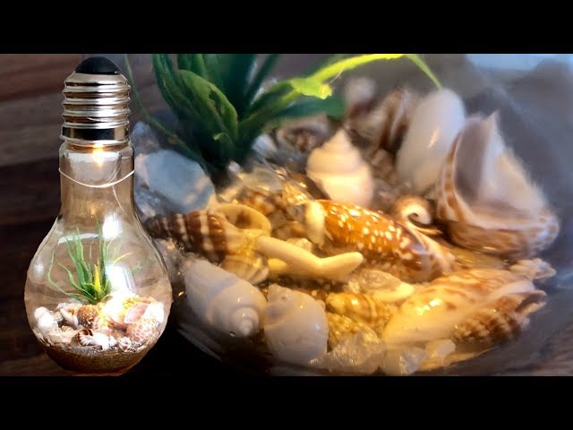 Decorative light bulb Diorama  - hanging decoration - DIY