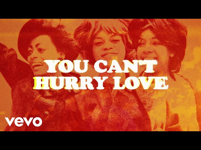 The Supremes - You Can't Hurry Love (Official Lyric Video)