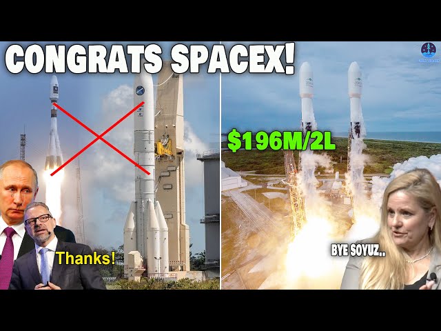 Goodbye Russia! Europe gave $196M contract for 2 SpaceX Falcon 9 launches...