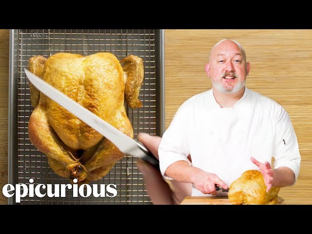 The Best Way To Carve A Whole Chicken | Epicurious 101