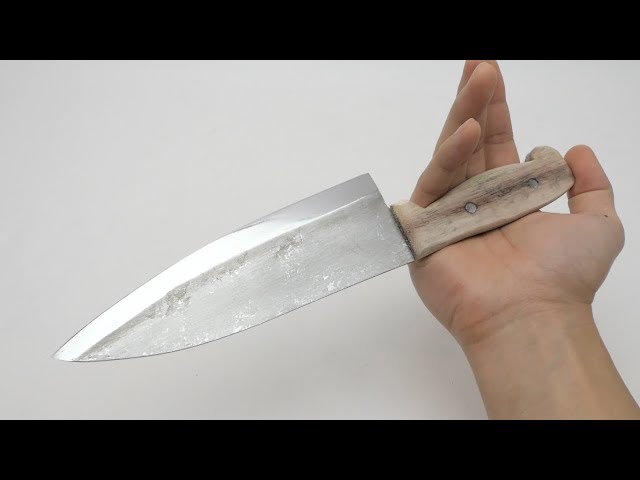 sharpest Aluminium foil kitchen knife in the world