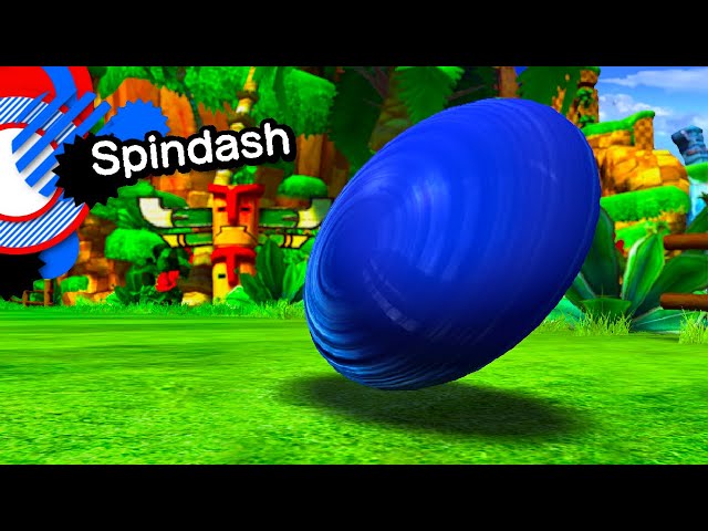 Sonic Generations: Modern Sonic Spindash